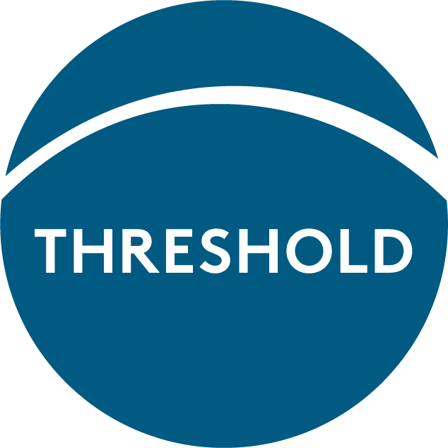 The logo for the Podcast Threshold
