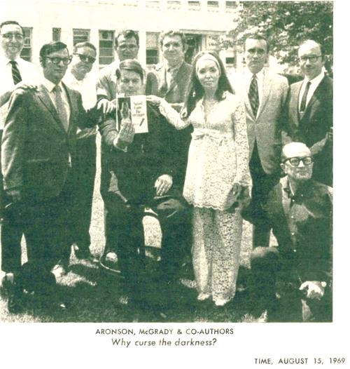 Some of the co-conspirators pose outside of the Newsday headquarters. Some of the co-conspirators pose outside of the Newsday headquarters.
