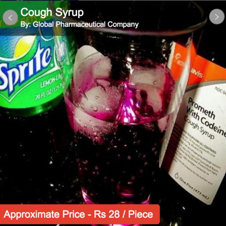 Cough Syrup And Soft Drinks Cough Syrup And Soft Drinks