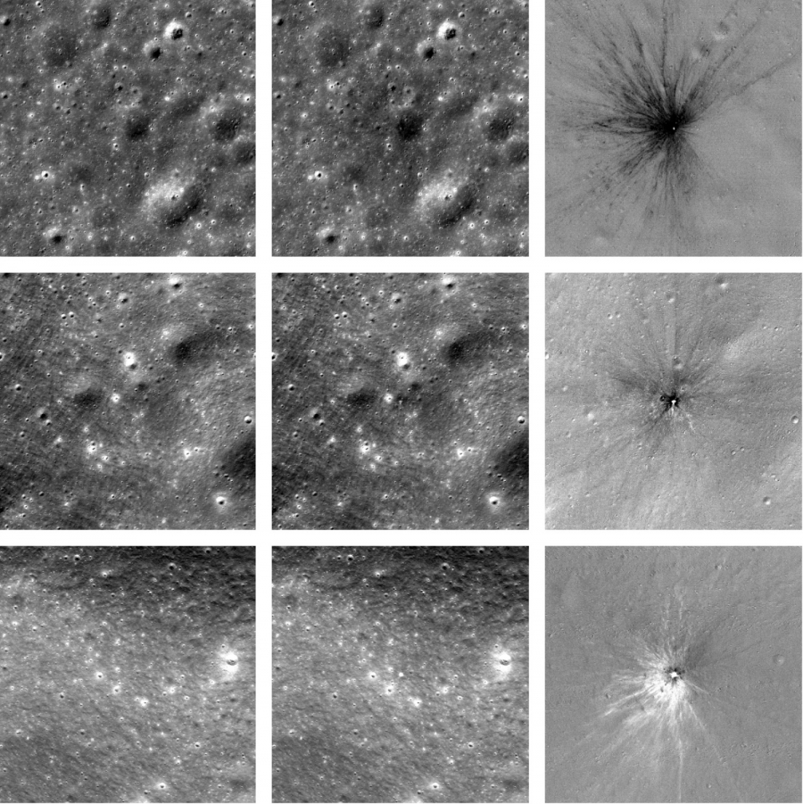 Collection of moon images