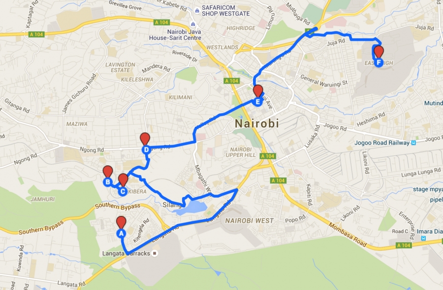 Matatu route