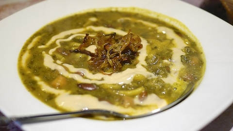 'Ash' stew is a traditional dish served on Nowruz, the Persian New Year. 'Ash' stew is a traditional dish served on Nowruz, the Persian New Year.