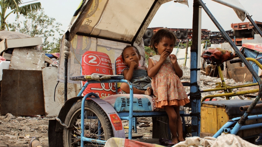 Malnutrition and other diseases of poverty, like tuberculosis, is common in the slums of Manila. Malnutrition and other diseases of poverty, like tuberculosis, is common in the slums of Manila.