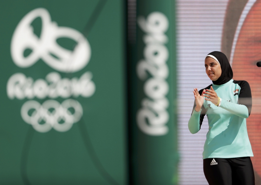Doaa Elghobashy of Egypt
