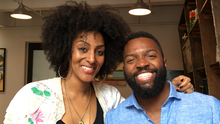Sarah Jones and Baratunde Thurston