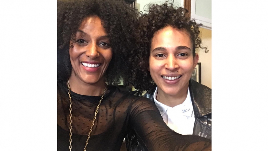 Sarah Jones and Shantell Martin