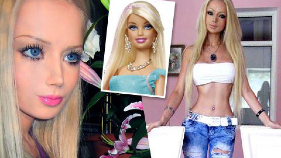 Turns Out Valeria Lukyanova Ukraine S Human Barbie Doll