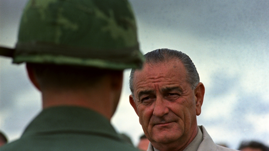 President Lyndon B. Johnson's visit to Vietnam President Lyndon B. Johnson's visit to Vietnam