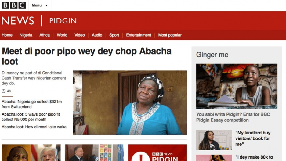 Why West Africa's pidgins should be official languages