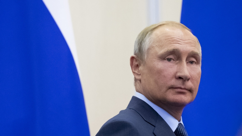 Russian President Vladimir Putin in Sochi, Russia, August 22, 2018. Russian President Vladimir Putin in Sochi, Russia, August 22, 2018.