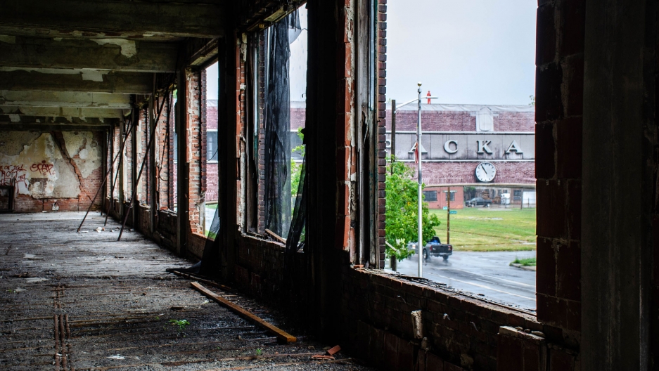 Abandoned and in decay, one of Detroit's iconic ruins is slowly being revived | The World from PRX