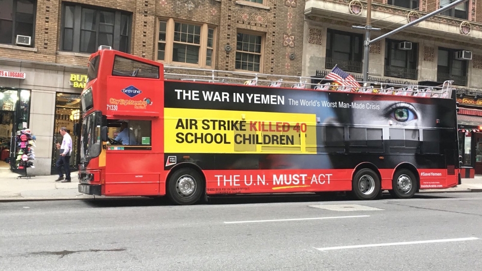 Outdoor Ad Campaign In Nyc Urges World Leaders To Stop The War In Yemen