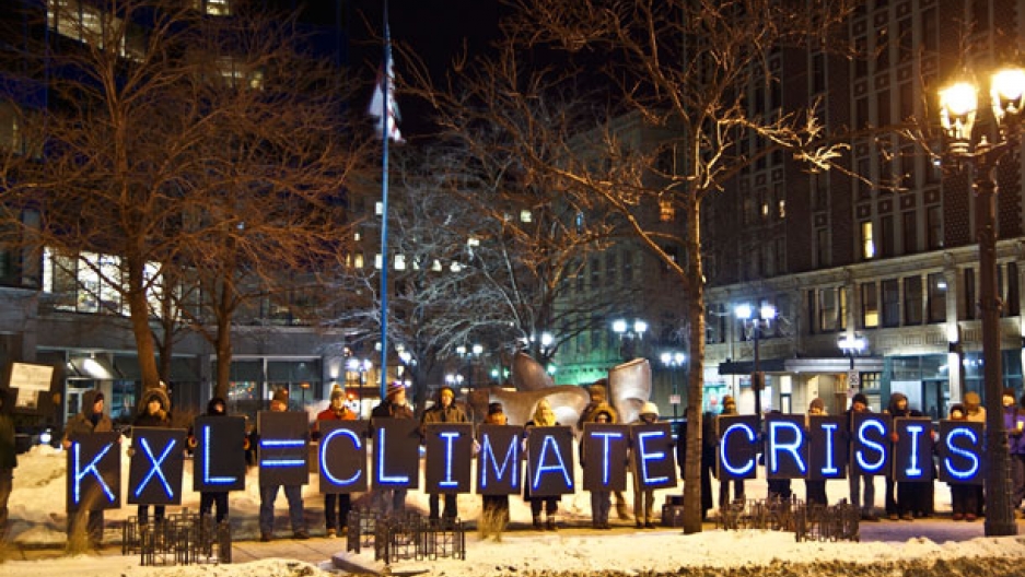 Keystone XL protesters