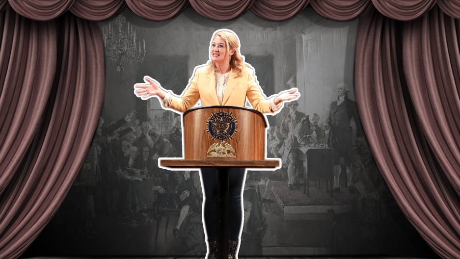 Heidi Schreck, not on Broadway. Heidi Schreck, not on Broadway.