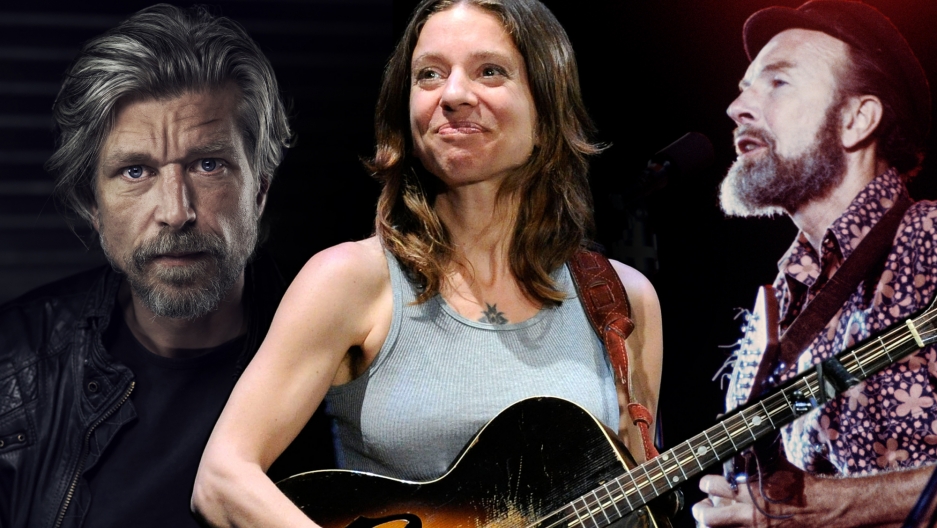 Karl Ove Knausgård, Ani DiFranco and Pete Seeger. Karl Ove Knausgård, Ani DiFranco and Pete Seeger.