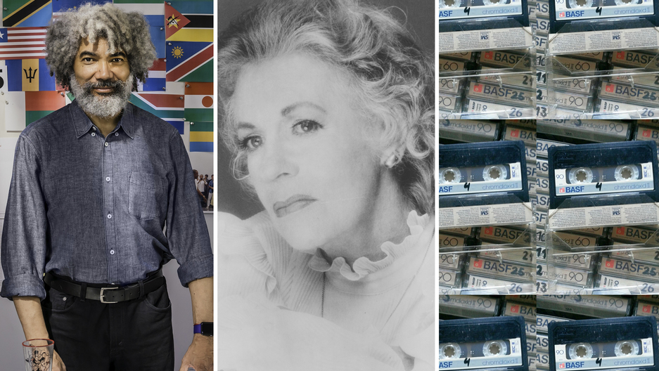 Fred Wilson, Uta Hagen and the cassette tape that started it all. Fred Wilson, Uta Hagen and the cassette tape that started it all.