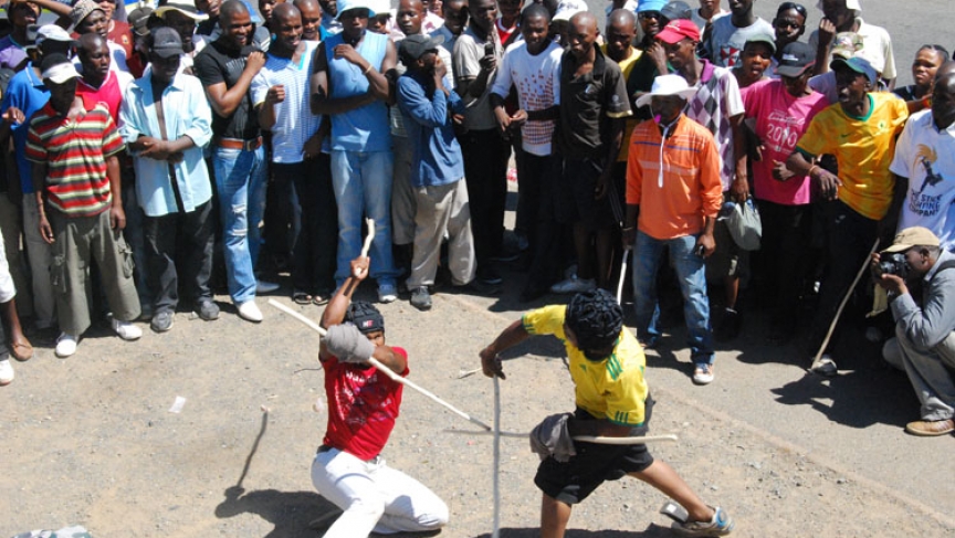 South Africa's ancient art of stick fighting The World
