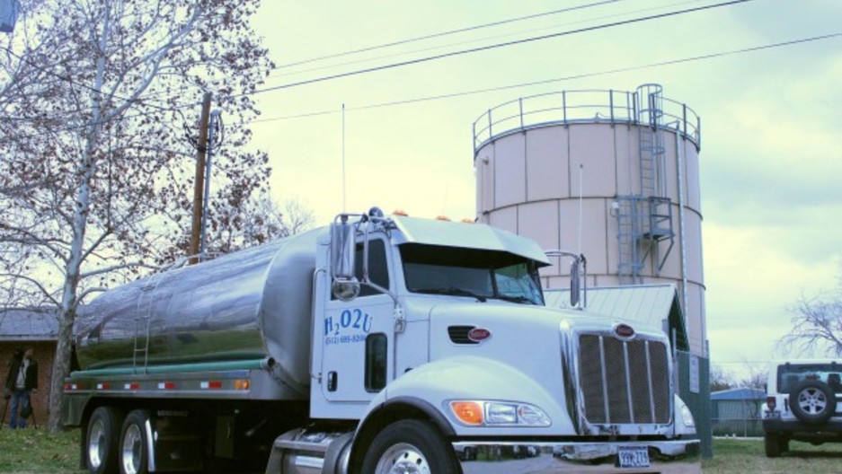 Texas town that's run out of water was shipping it out just weeks