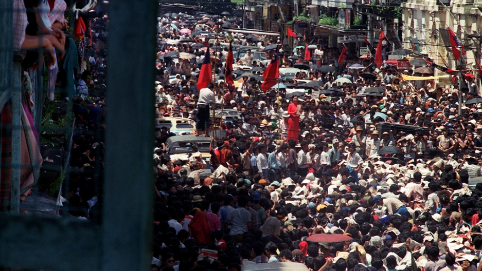 Myanmar Remembers The Bloody Summer Of 25 Years Later The World From Prx Myanmar Remembers The Bloody Summer Of 25 Years Later The World From Prx