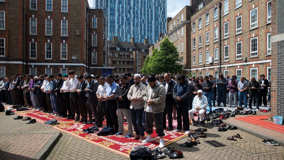 London Muslim sites under attack The World from PRX