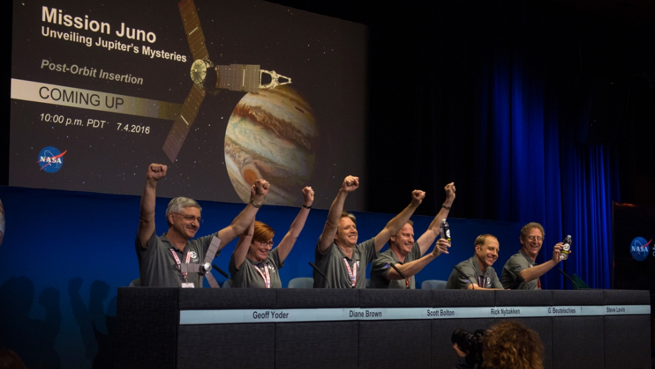 Nasas Juno Spacecraft Orbits Jupiter The World From Prx