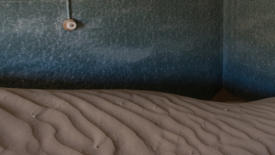 Kolmanskop had many amenities for the era, including electricity Kolmanskop had many amenities for the era, including electricity