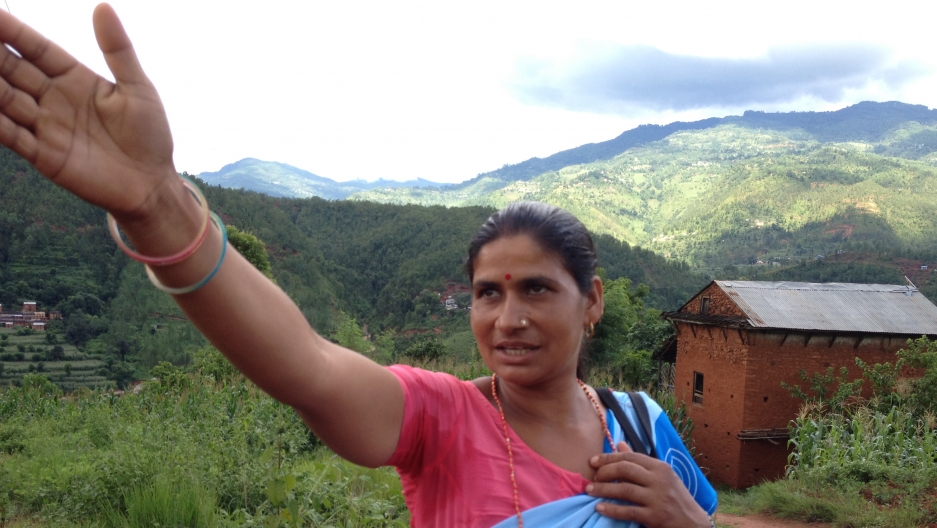 Health Worker Bimala Parajuli Health Worker Bimala Parajuli