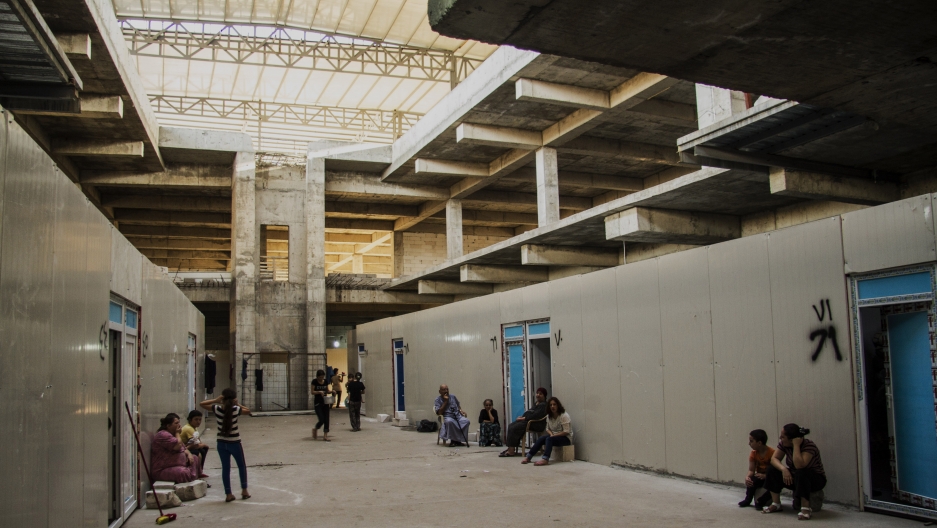 Iraqi refugees find homes inside Erbil's abandoned construction projects