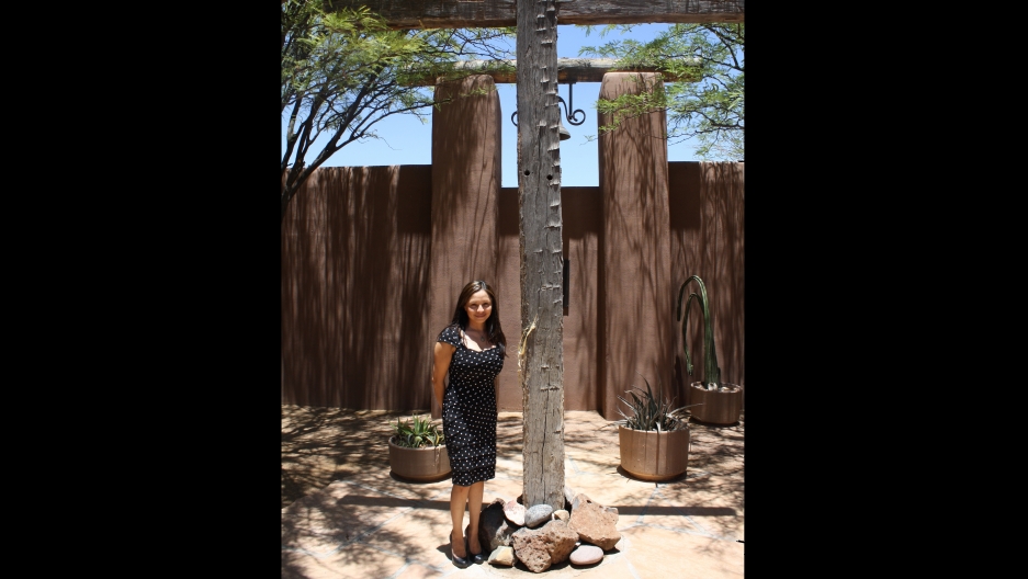 Patricia Barceló was one of the many migrants who escaped from Central America in the 1980s. She sought protection from deportation at a church in Arizona. “I have that sense of guilt that not everybody in my country got out," says Barceló. "They didn’t h Patricia Barceló was one of the many migrants who escaped from Central America in the 1980s. She sought protection from deportation at a church in Arizona. “I have that sense of guilt that not everybody in my country got out," says Barceló. "They didn’t h