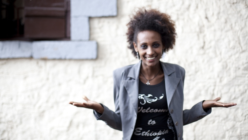 Marta, the poet in this week's episode. Marta, the poet in this week's episode.