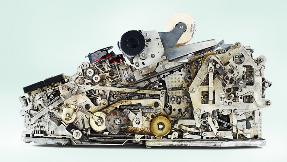 mechanical calculators were once complex machines complex machines