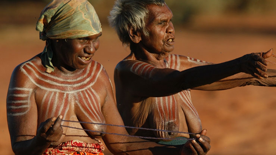 937px x 528px - Nude' Photos of Australian Aboriginal Women Trigger Facebook ...