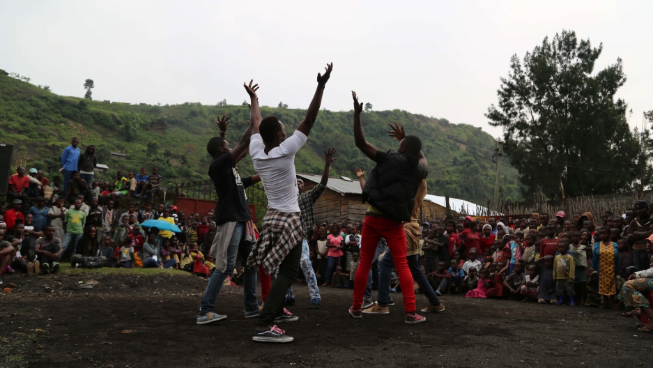 Dancers in Goma, DRC