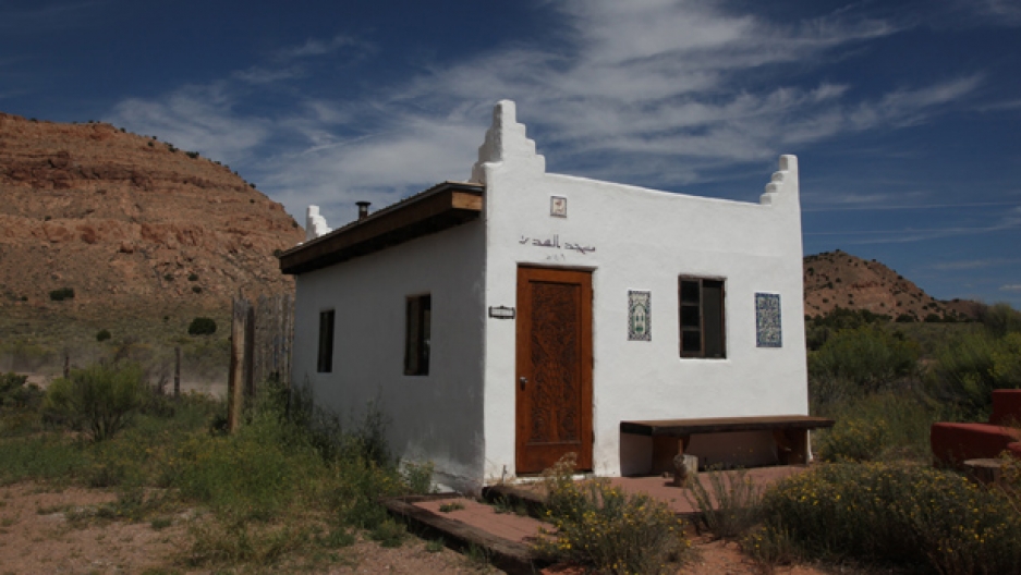 New Mexico_Mosque A mosque in Abiquiu, New Mexico