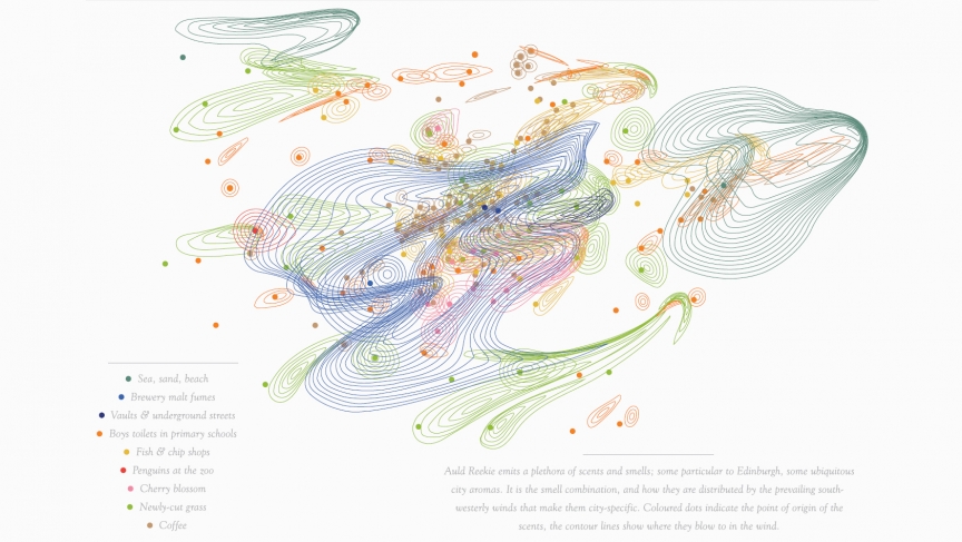 Kate Mclean Makes Smell Maps Of Cities Around The World