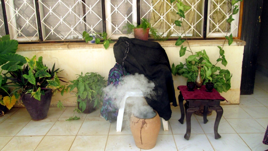 The Incense Laced Smoke Detoxifies Skin And Gives Women A Slight Tanned Look As Well Perfuming Them For Days