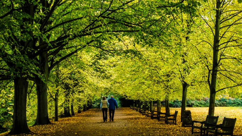 getting outside is a