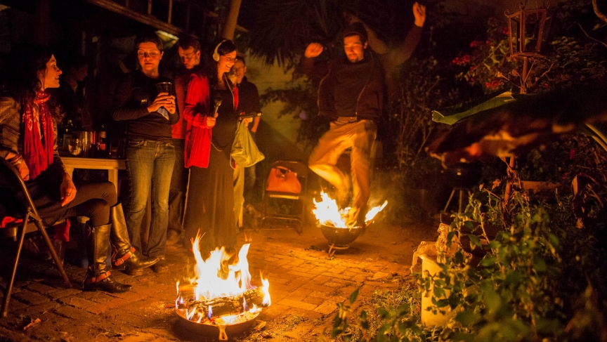 persians iranians celebrate the new year and coming of spring by