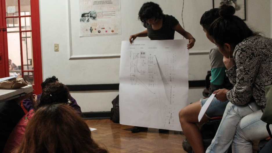 Mexican women facing increasing harassment online are attending a workshop in Mexico City on how to deal with and protect themselves from digital violence.