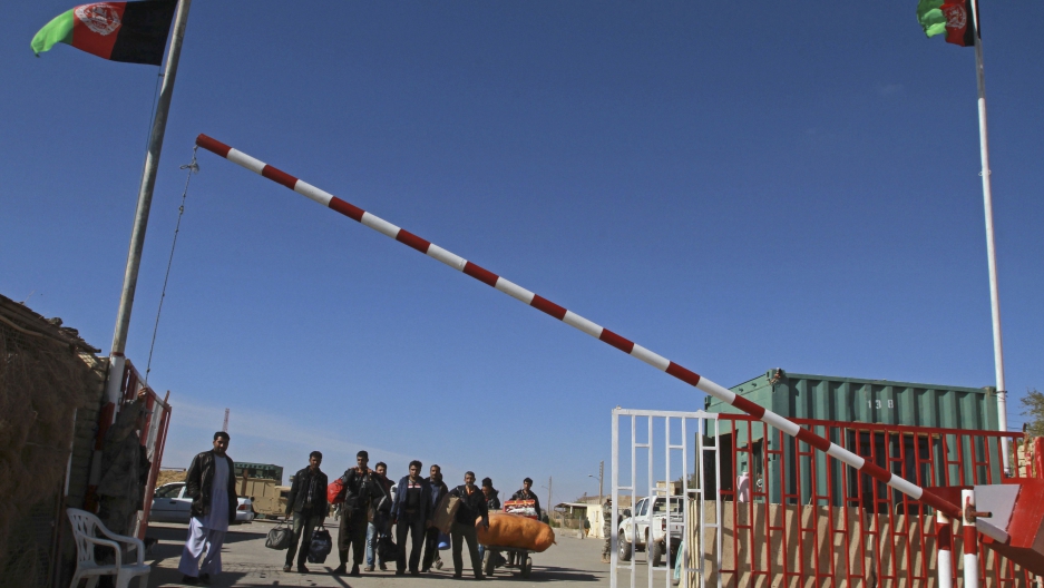 Afghan refugees Iran