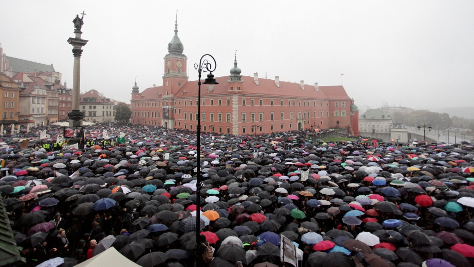 Αποτέλεσμα εικόνας για DEMONSTRATIONS IN WARSAW