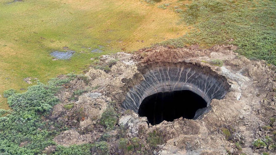 huge new holes in the siberian permafrost are a scientific mystery