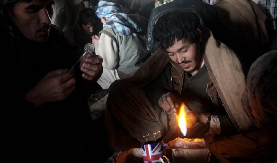 In Afghanistan, opium addiction affects of 1.6 million people