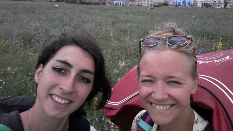 Heli Aomets And Carla Lostrangio Are Hitchhiking Through Europe