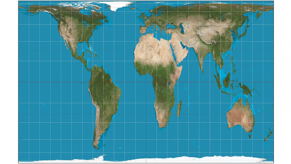 True Scale Map Of The World Shows How Big Countries Really Are