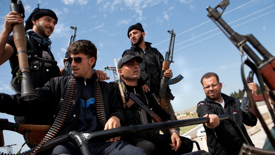 inside syria you will never guess who arms the rebels public