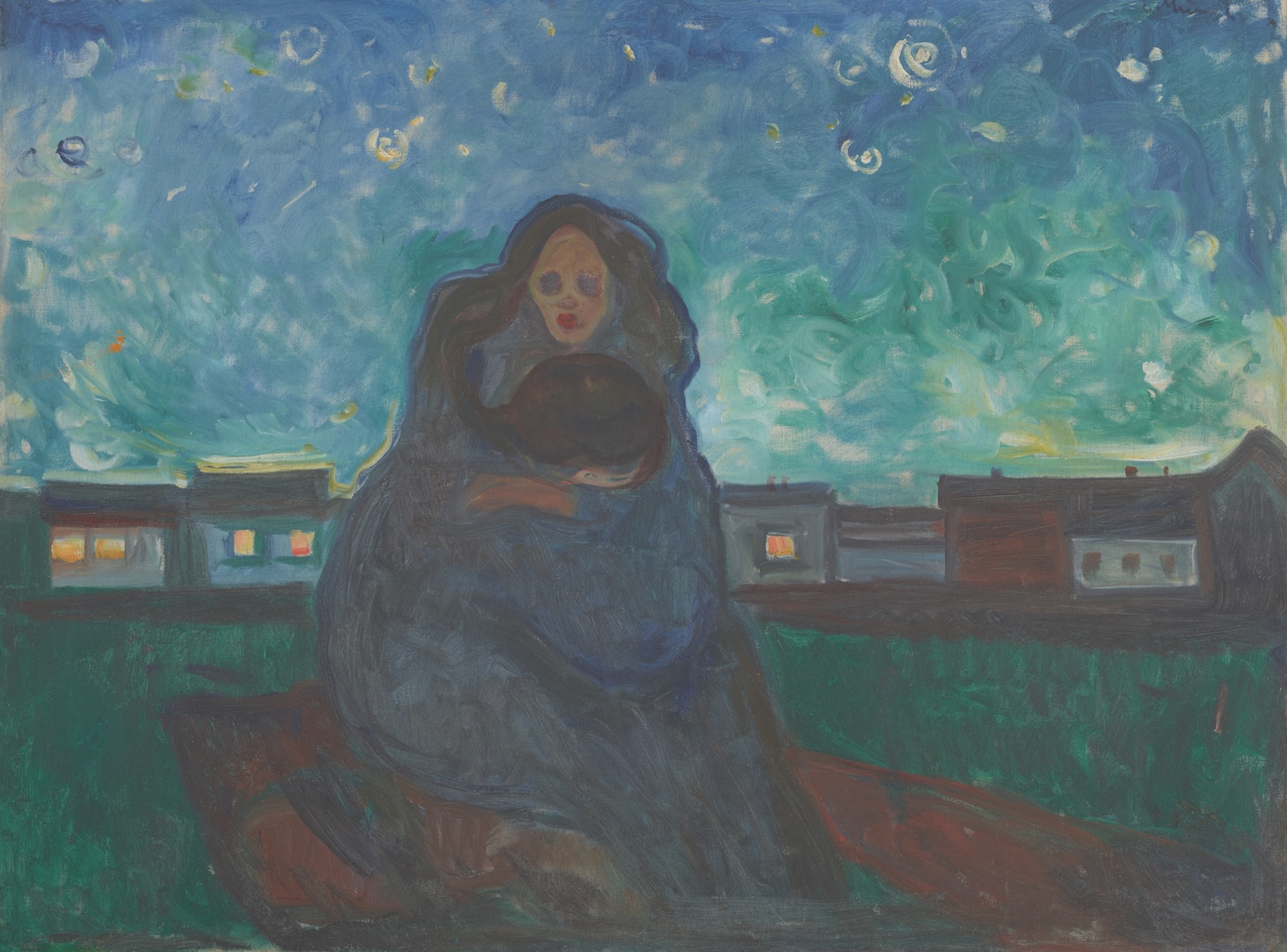 “Under the Stars” (1900-5) by Edvard Munch “Under the Stars” (1900-5) by Edvard Munch