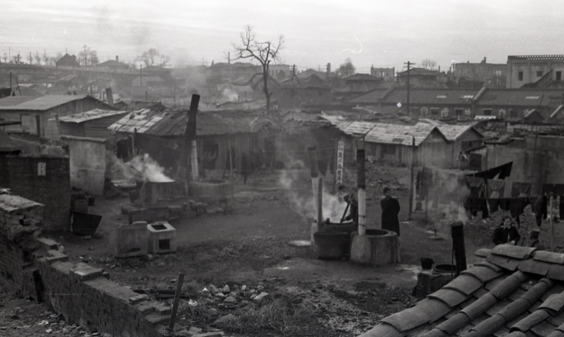 old wooden houses in korea