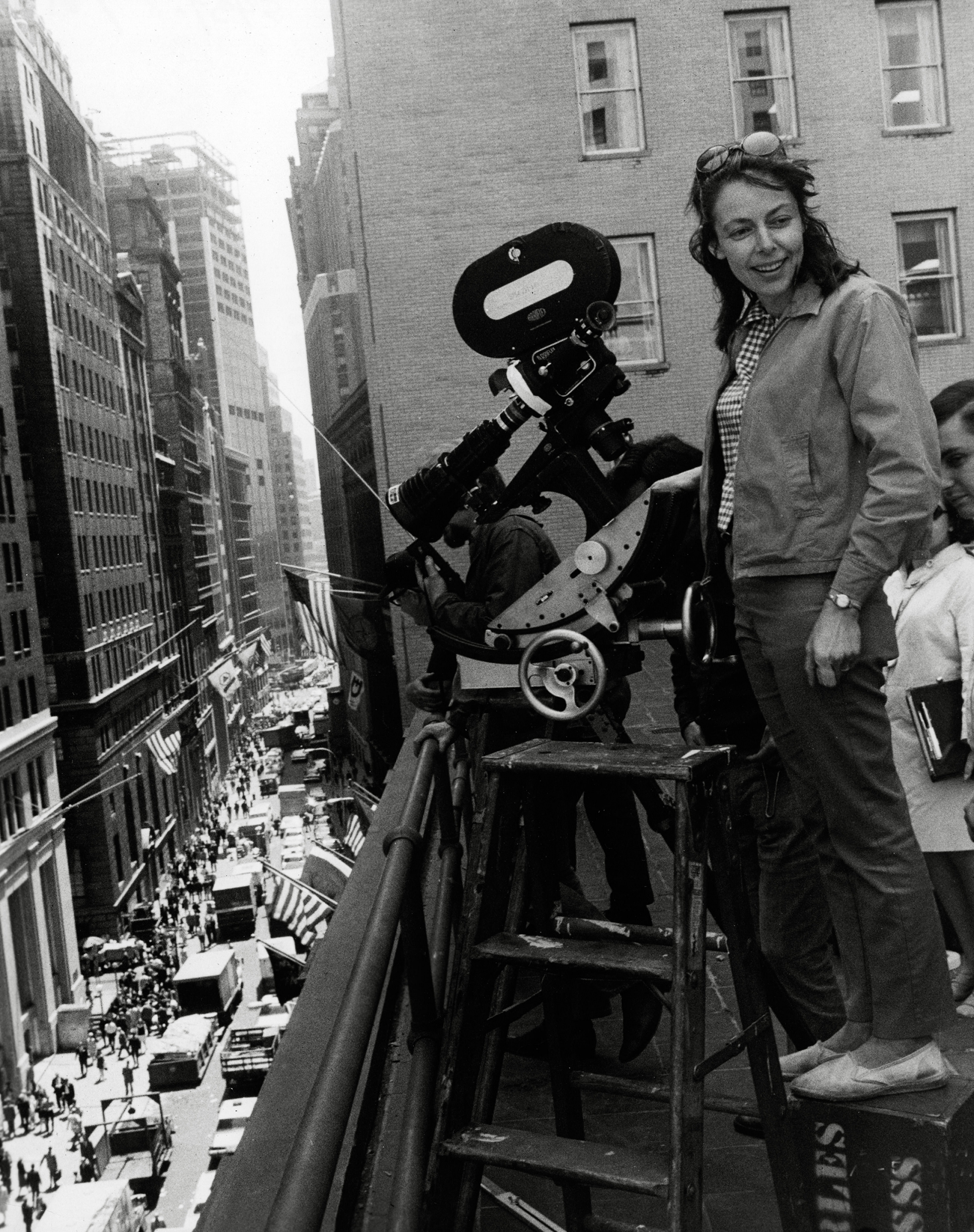 Elaine May on the set of her first film, “A New Leaf,” in 1971. Elaine May on the set of her first film, “A New Leaf,” in 1971.