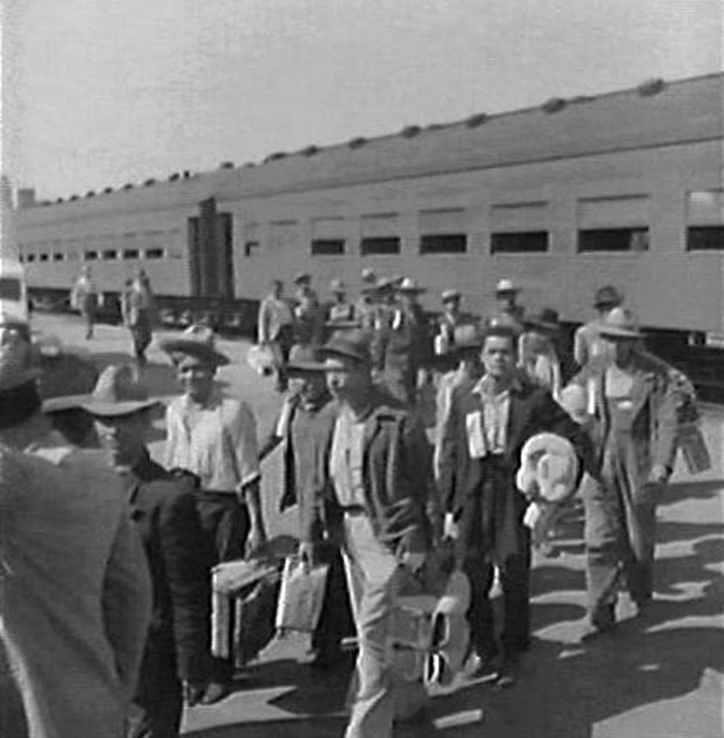 Mexican migrants during the Bracero program.